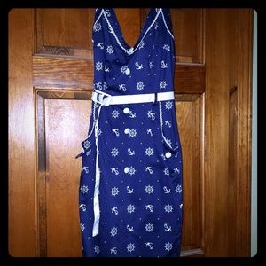 Voodoo vixen vinetage nautical dress